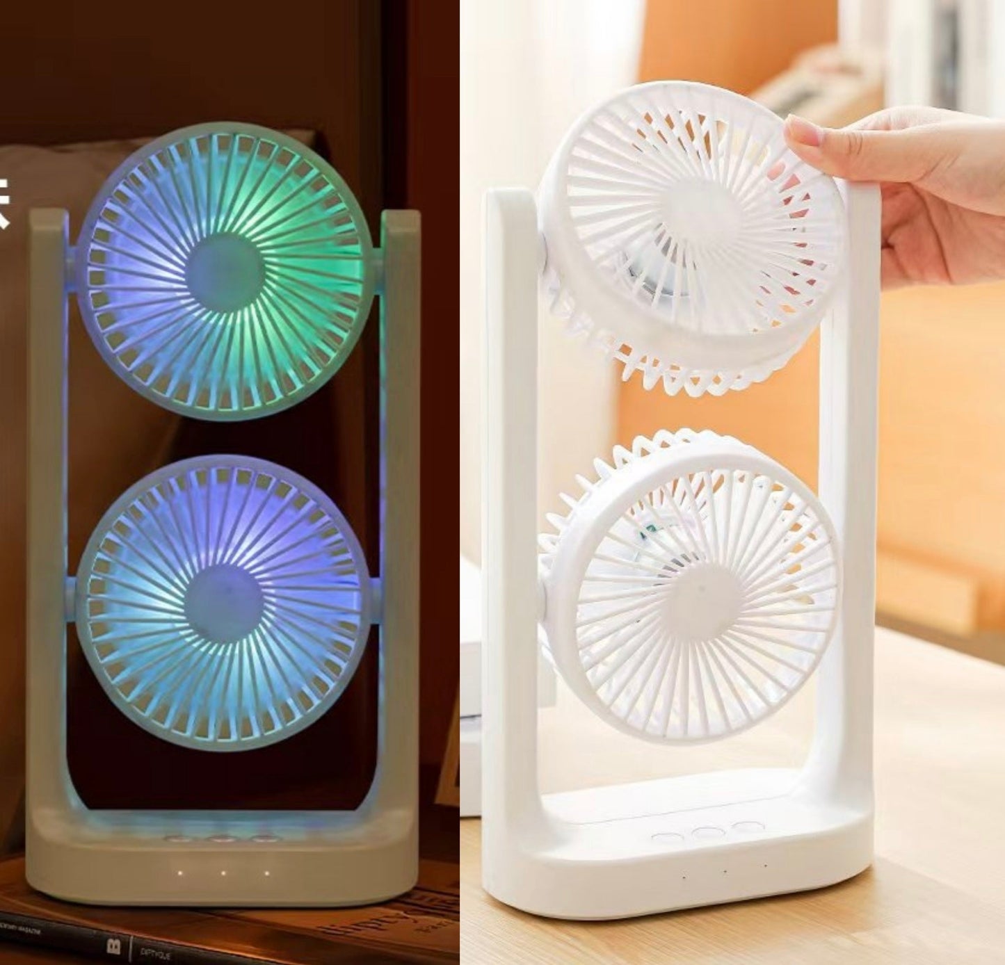 VENTILADOR DOBLE CABEZA