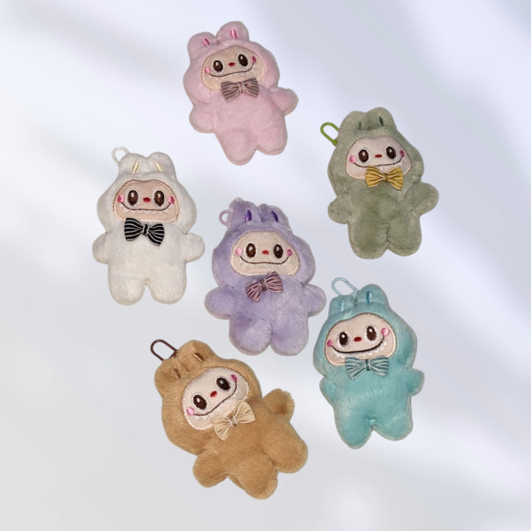 LLAVERO LABUBU LAZO PELUCHE