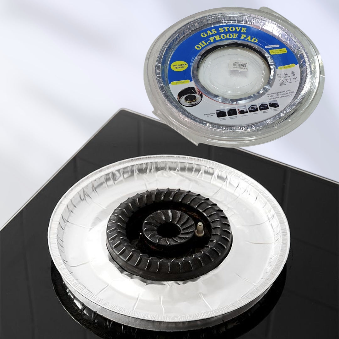 FORRO ANTI GRASA P\COCINA GAS 15CM 10PCS