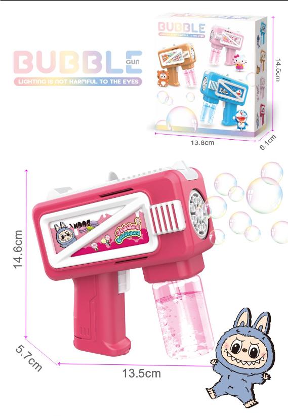 PISTOLA BURBUJA LABUBU 931-11