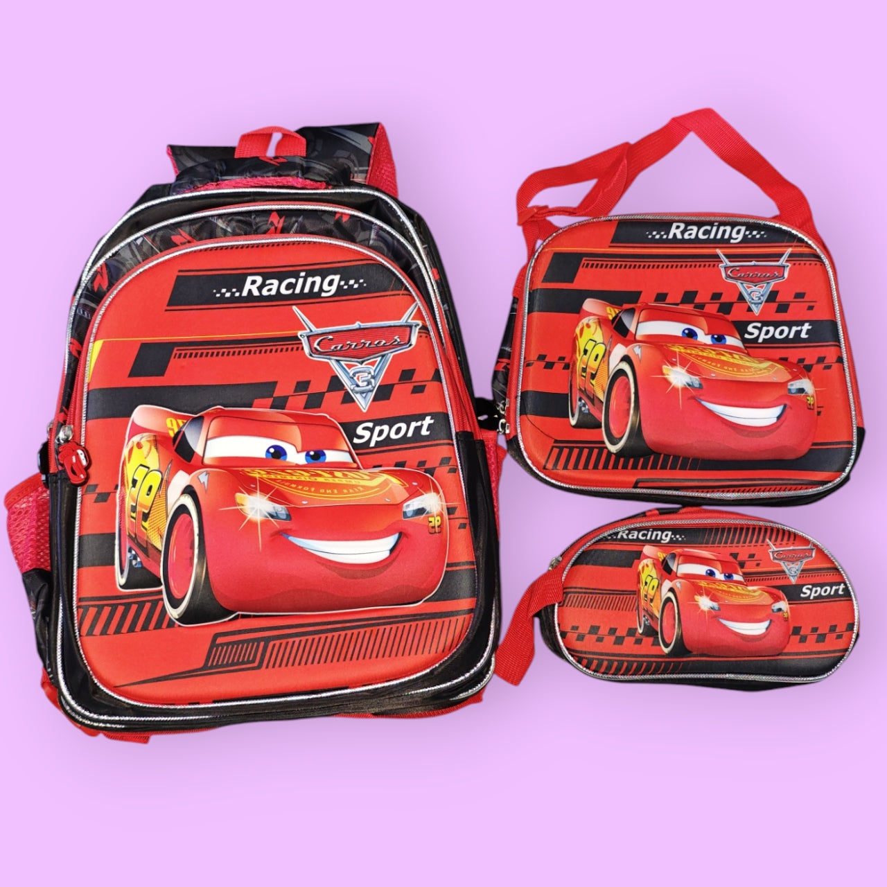 SALVEQUE+LONCHERA+CARTUCHERA 16PUL PERSONAJE 25