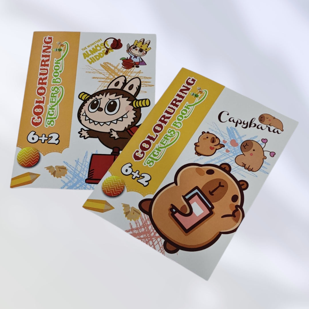 LIBRO COLOREAR GDE LABUBU