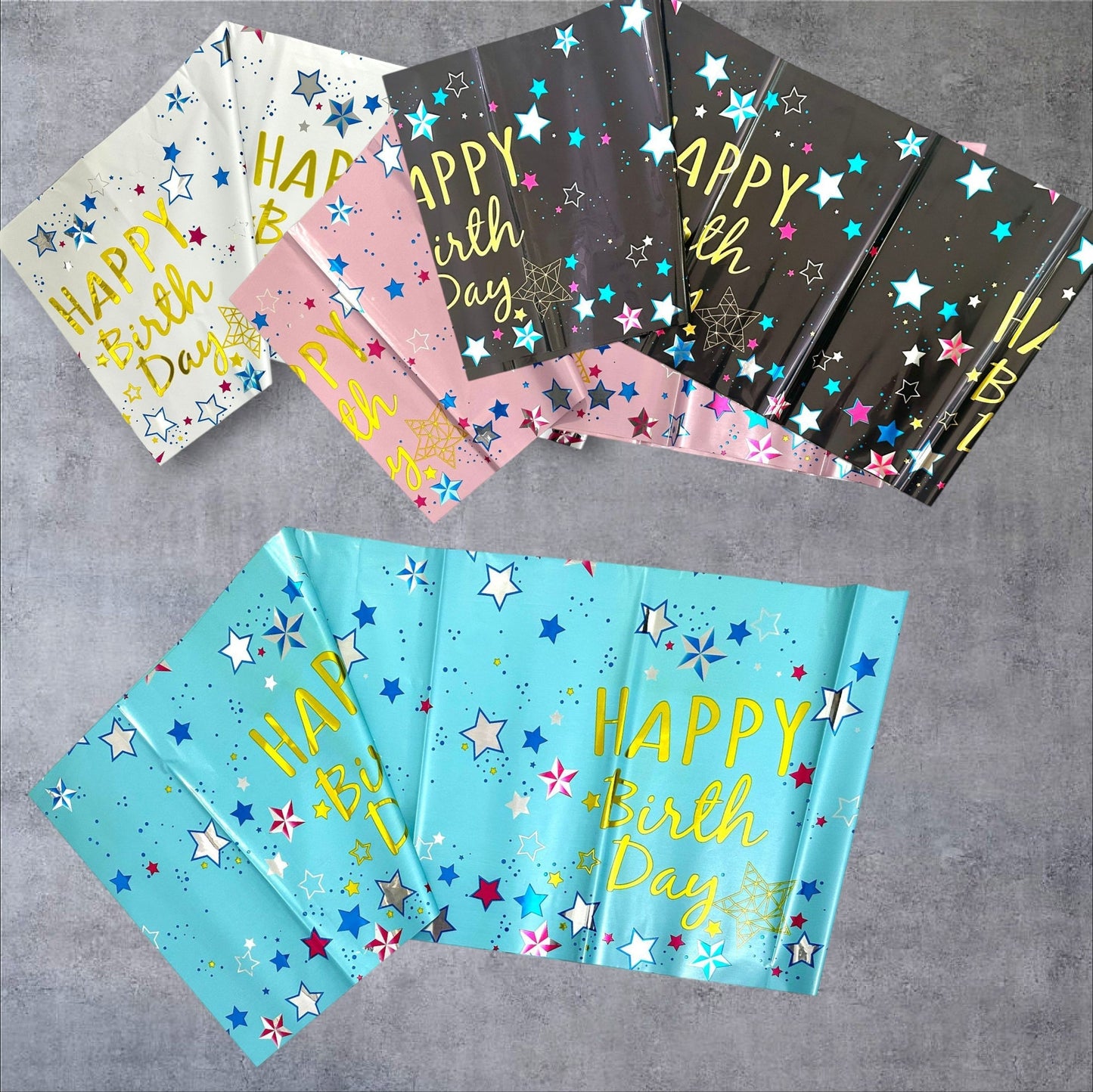 MANTEL FIESTA HAPPY BIRTHDAY 137*183