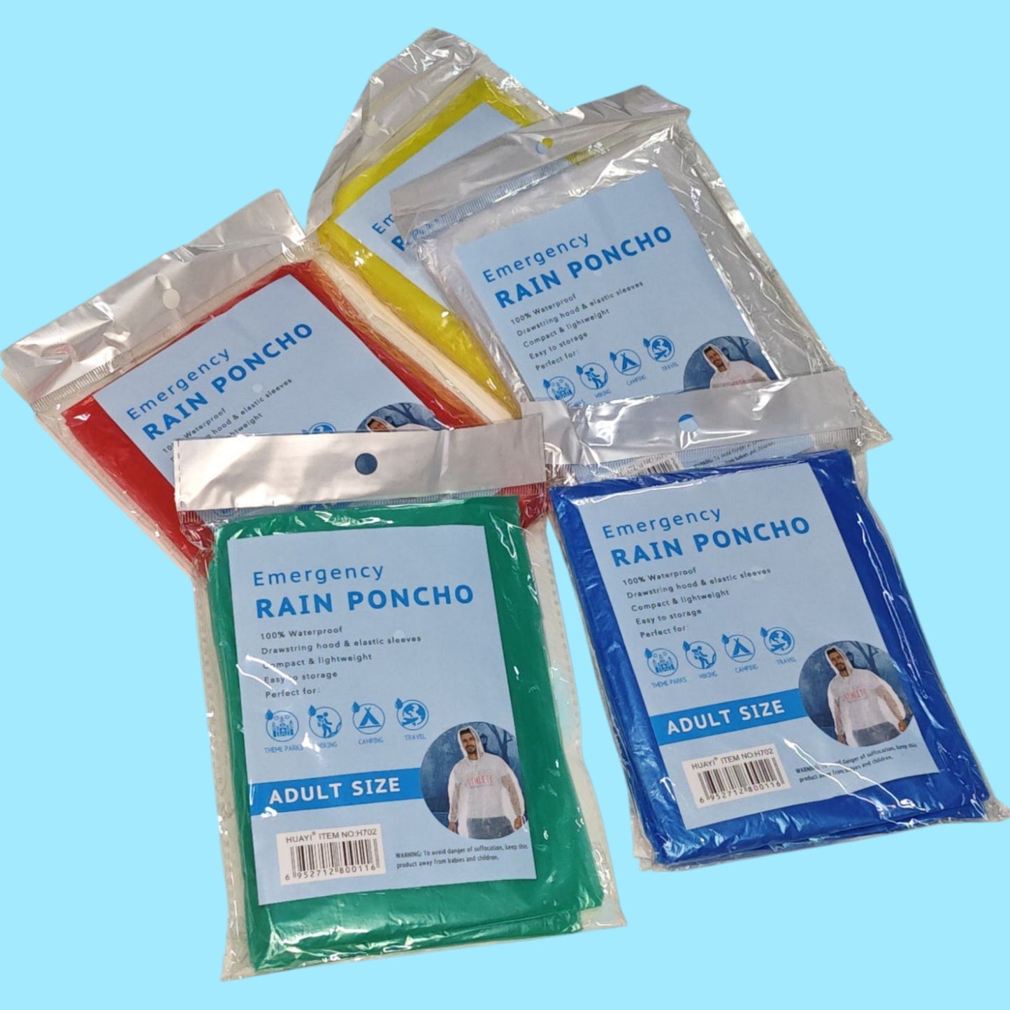 PONCHO GDE DESECHABLE