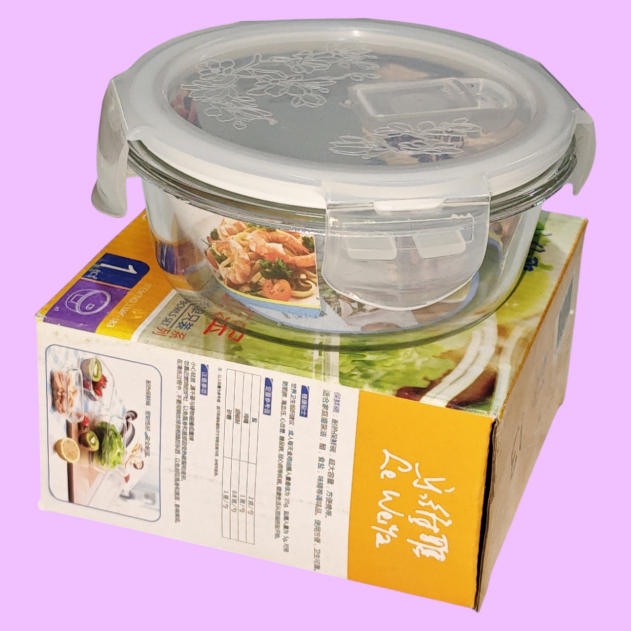 RECIPIENTE DE VIDRIO LWY-183