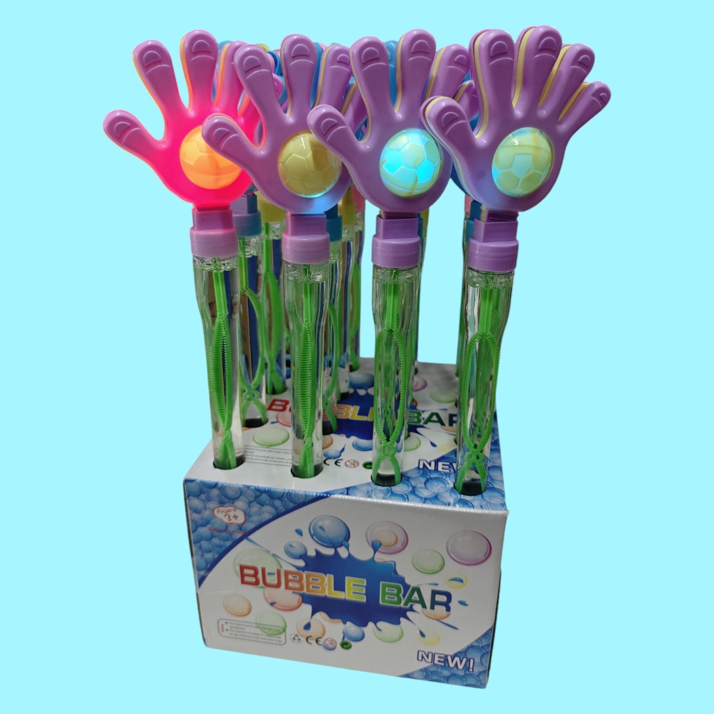 BURBUJA TUBO LUNA PALMA