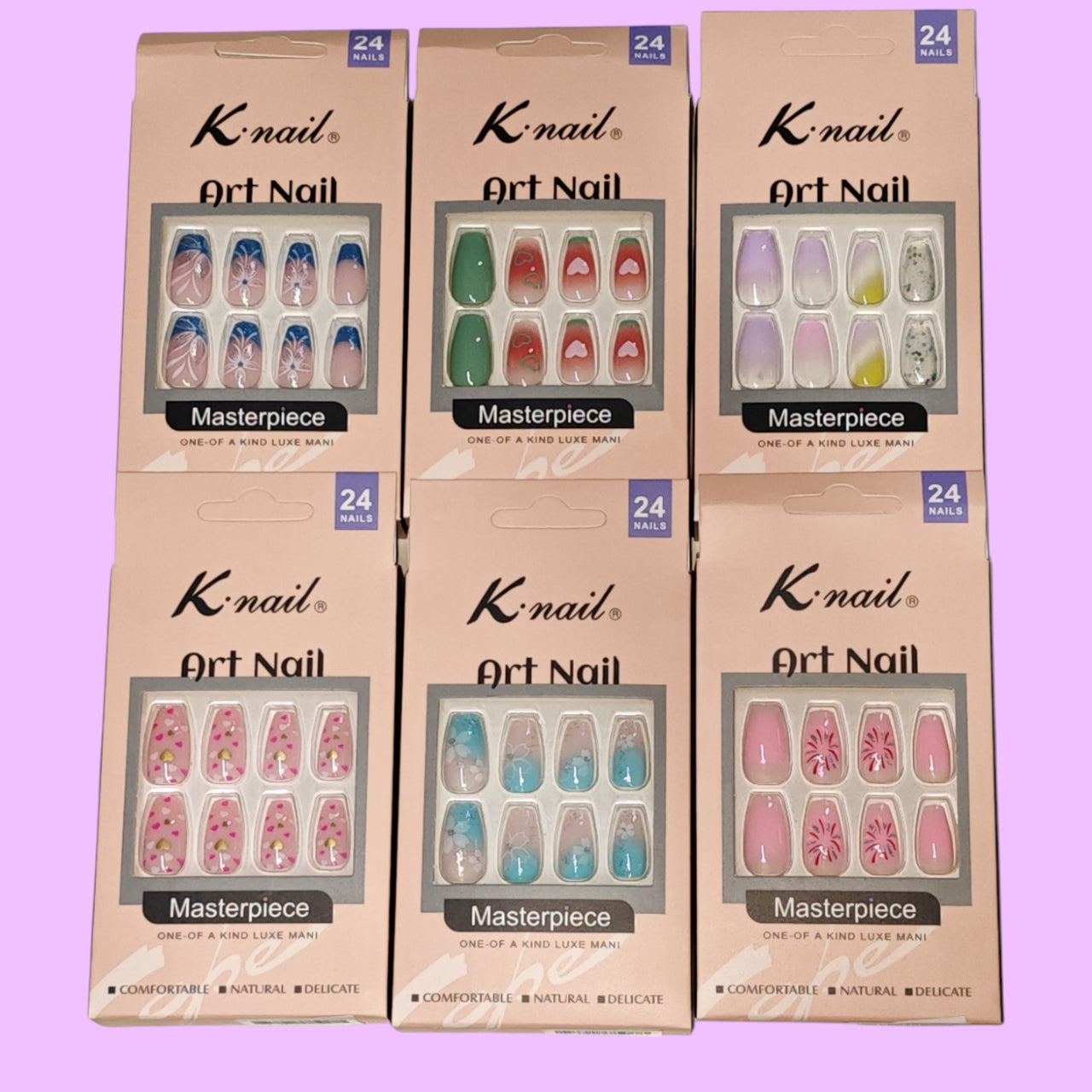 UNAS COLOR 24PCS KP002A