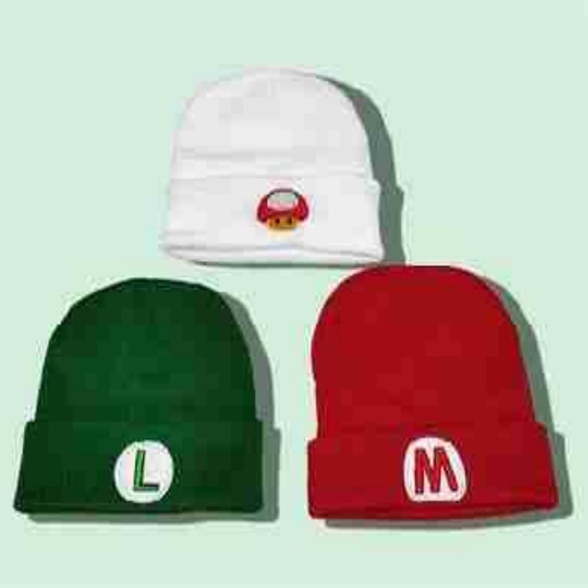 GORRO TEJIDO MARIO LETRA