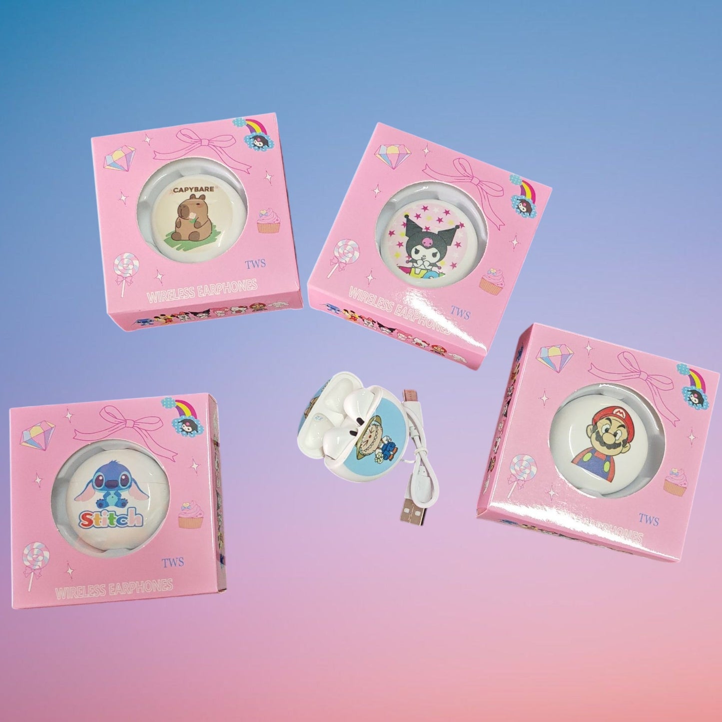 AUDIFONO BLUETOOTH PERSONAJE TWS