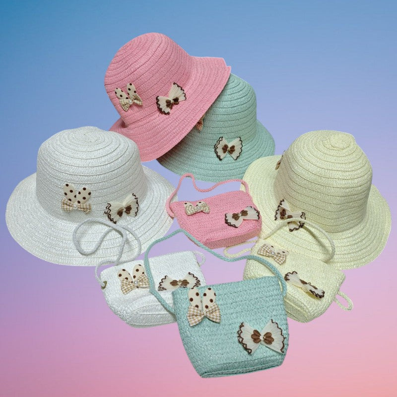 SOMBRERO+BOLSO NINO CONEJO