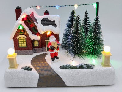 VILLA NAVIDAD LUZ SONIDO H535