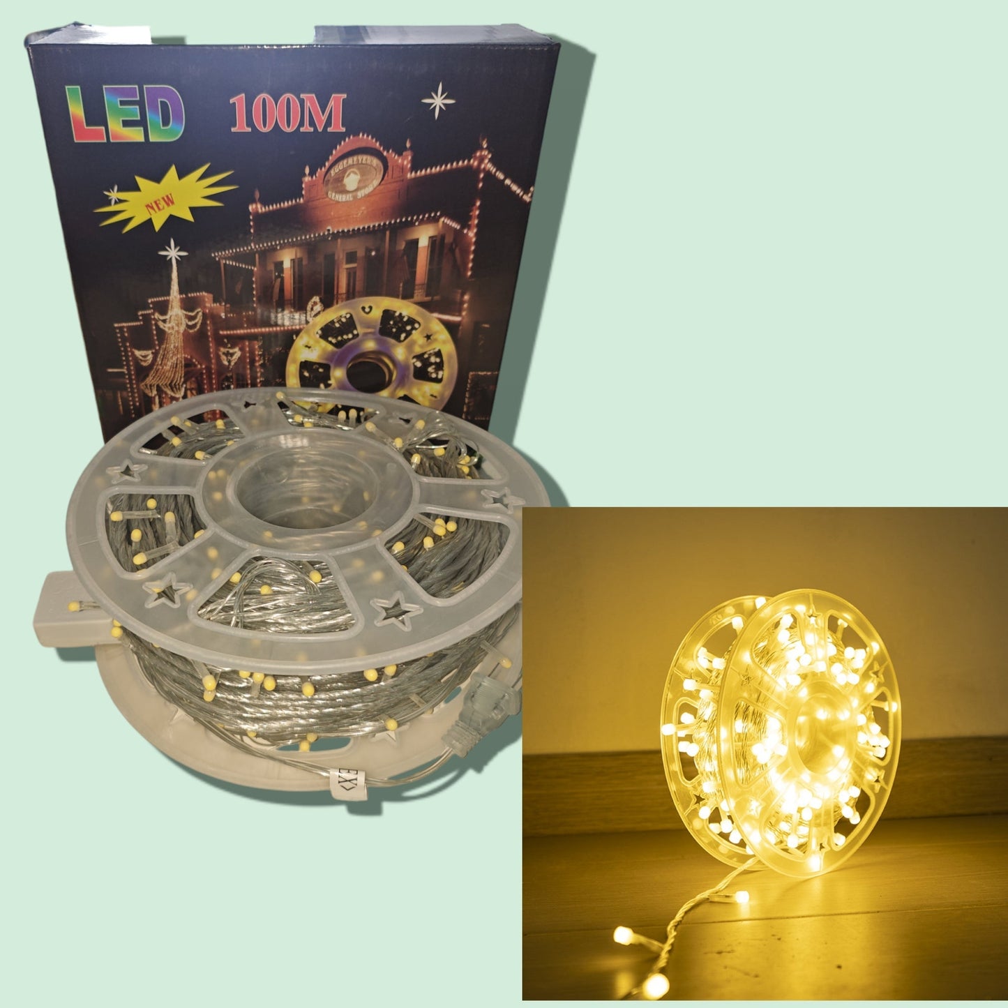 LUZ LED 100M 480L CALIDO ROLLO
