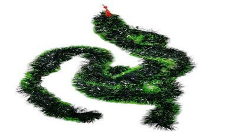 GUIRNALDA VERDE 9CM 2.5M 2