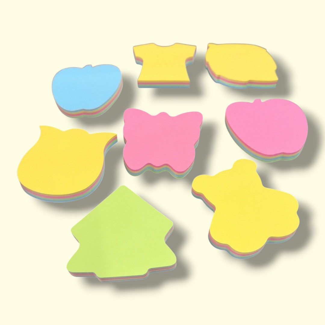 NOTAS ADHESIVA CON FORMA