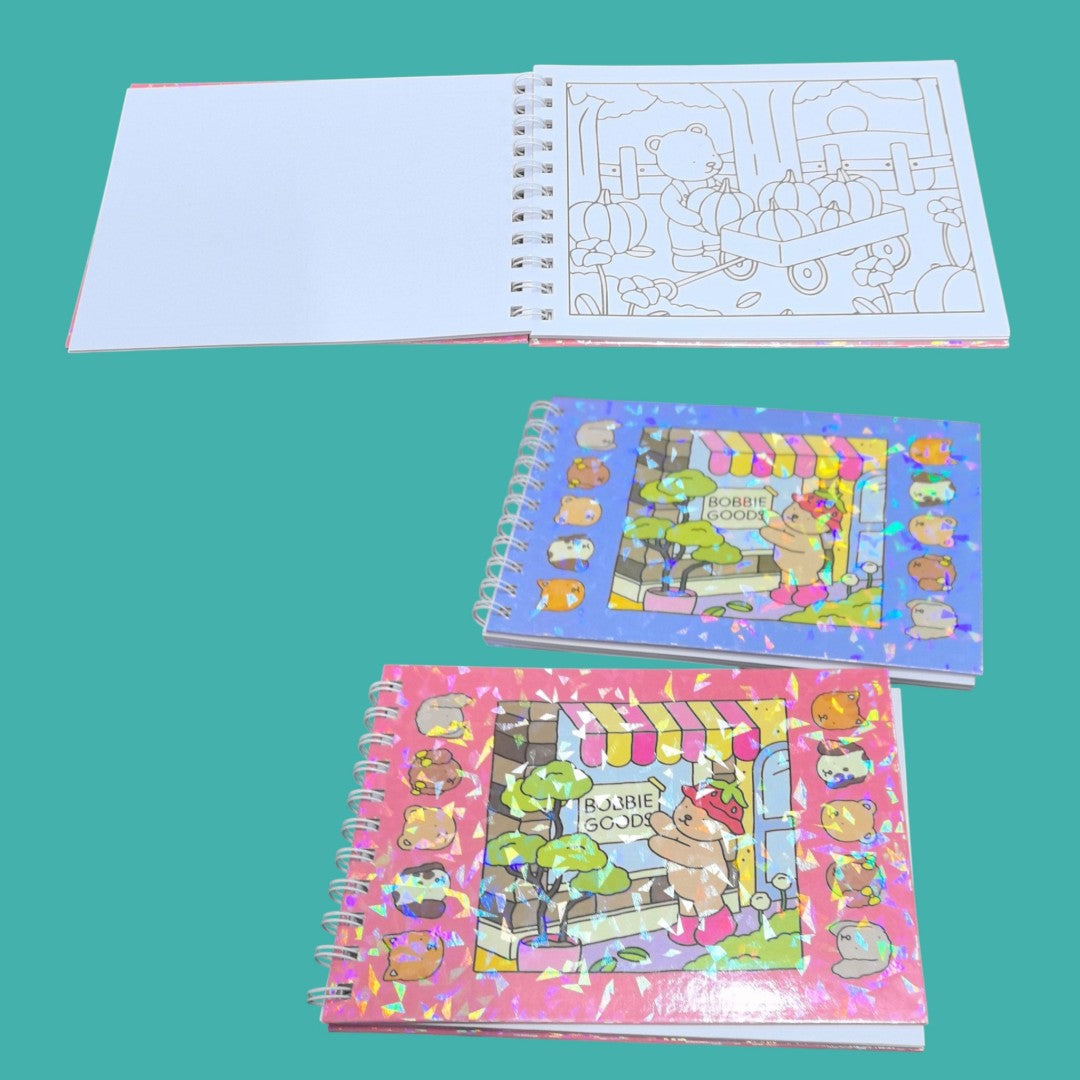 LIBRO COLOREAR RESORTE