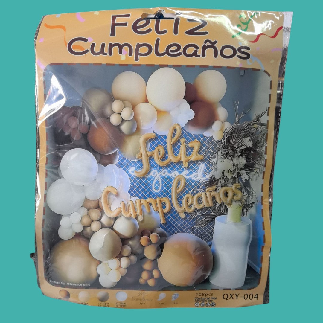 JUEGO GLOBO FELIZ COMPLE 115PCS QXY-004