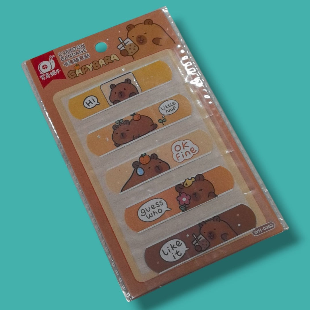 SET STICKER CAPIBARA WN-0383