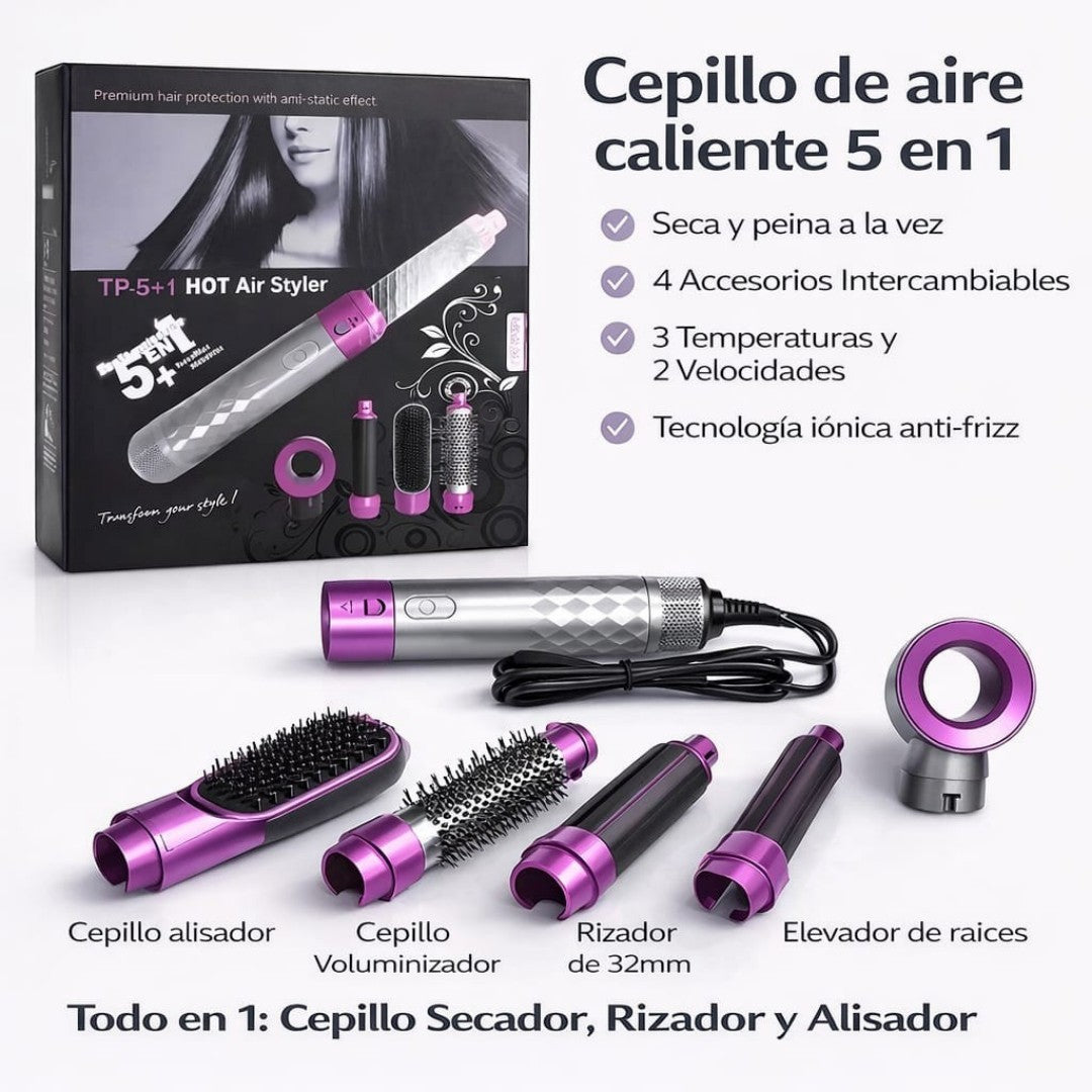 CEPILLO SECADOR 5EN1
