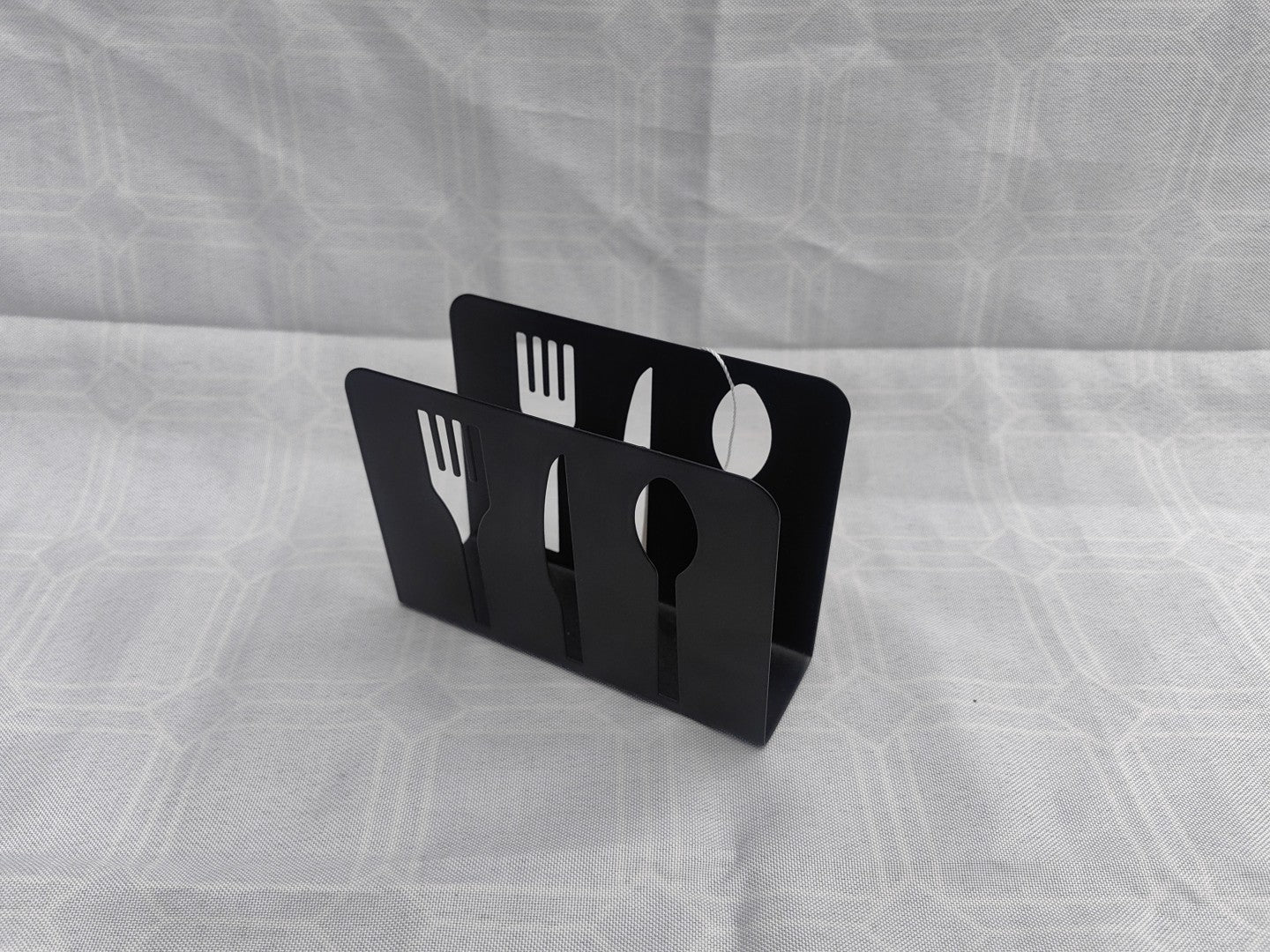 SERVILLETERO METAL NEGRO 15A