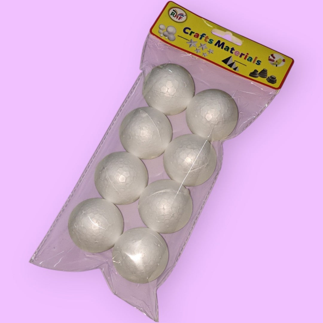 BOLA BLANCO FON 5CM 8PCS