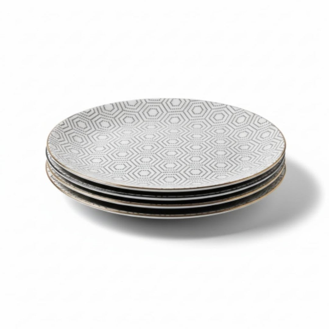 PLATO CERAMICA 8PULG DISENO AZAR A