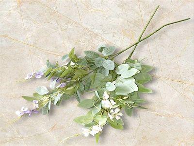 FLOR HOJA VERDE 0323-8