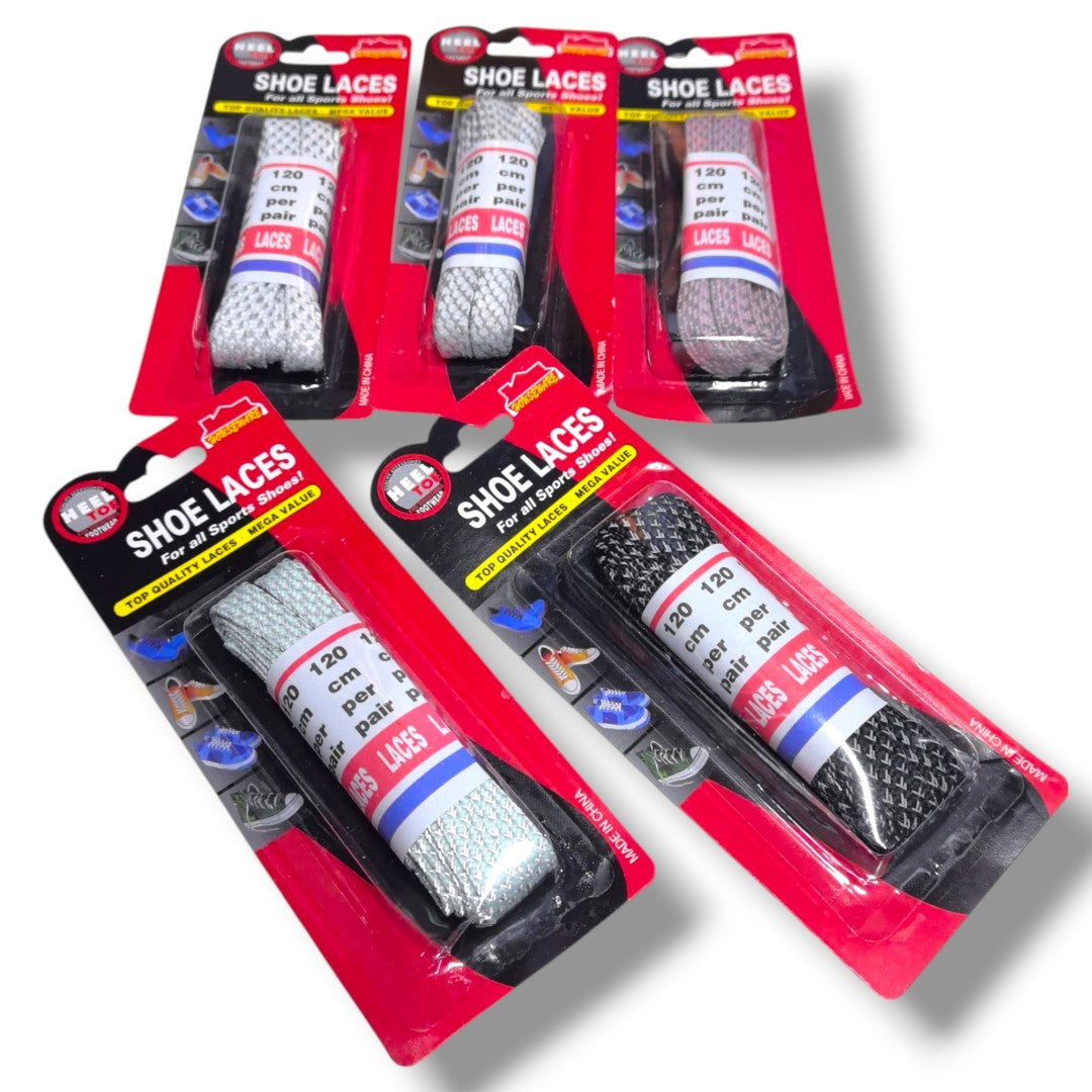 CORDONES REFLECTANTES 120CM 1PAR PLANO