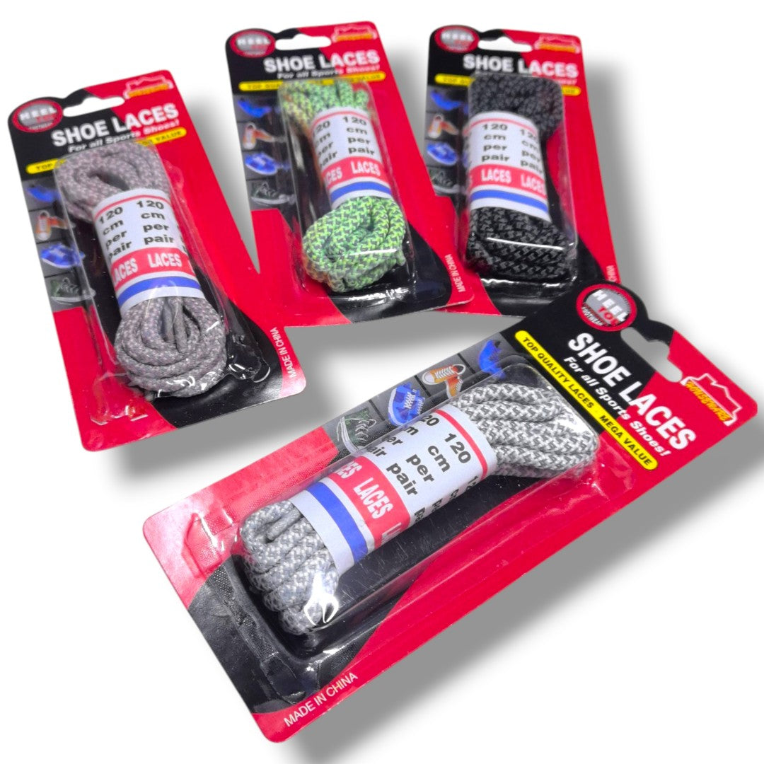 CORDONES REFLECTANTES 120CM 1PAR REDONDOS