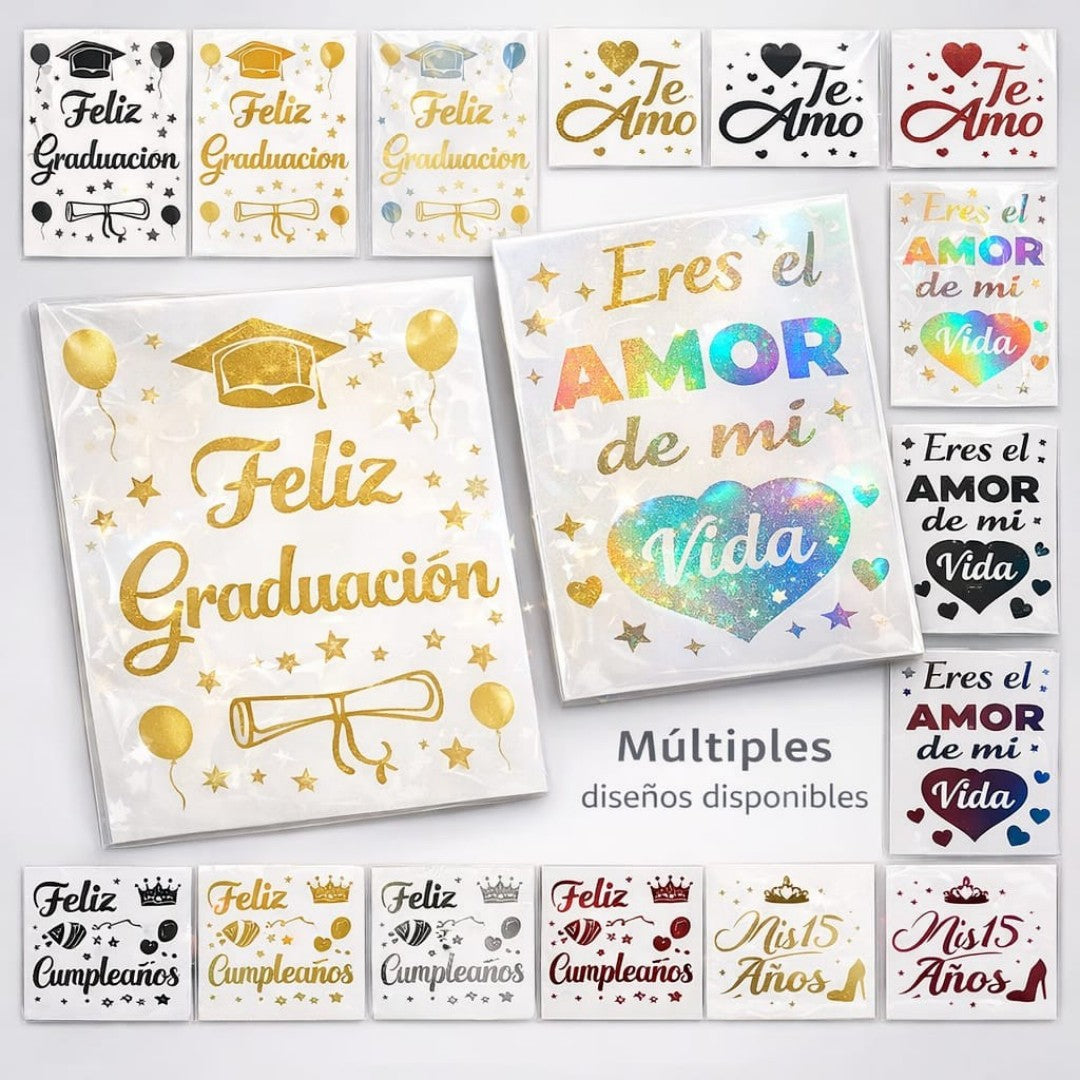 STICKER PARA GLOBO XYCP