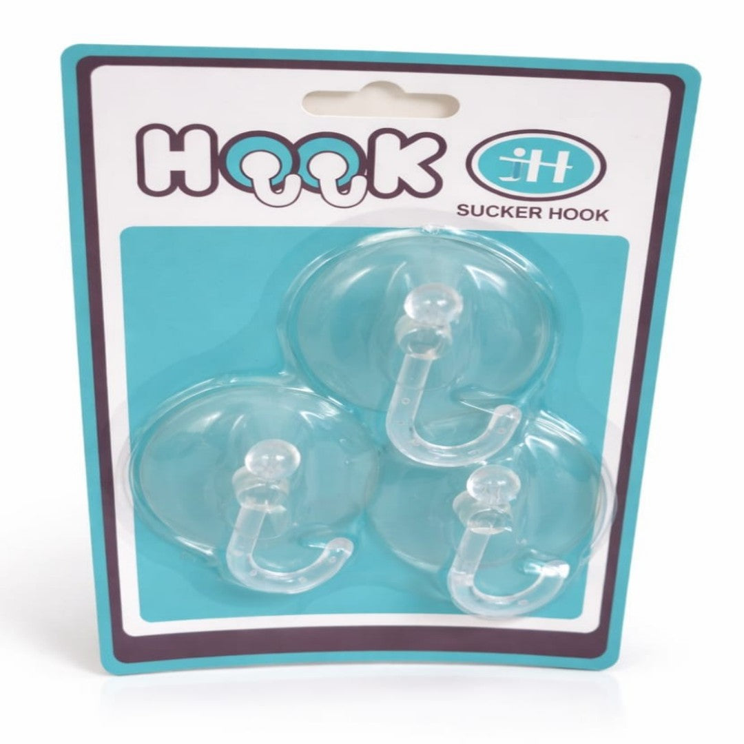 SET VENTOSA GANCHO 3PCS 36955