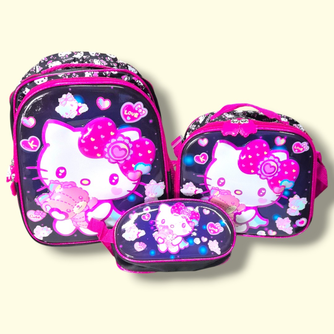 SALVEQUE+LONCHERA+CARTUCHERA 13PUL PERSONAJE 17