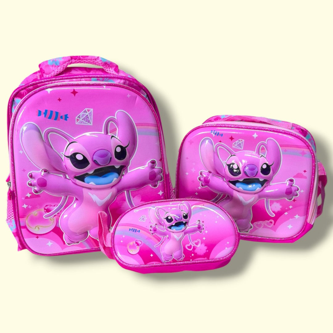 SALVEQUE+LONCHERA+CARTUCHERA 13PUL PERSONAJE 4