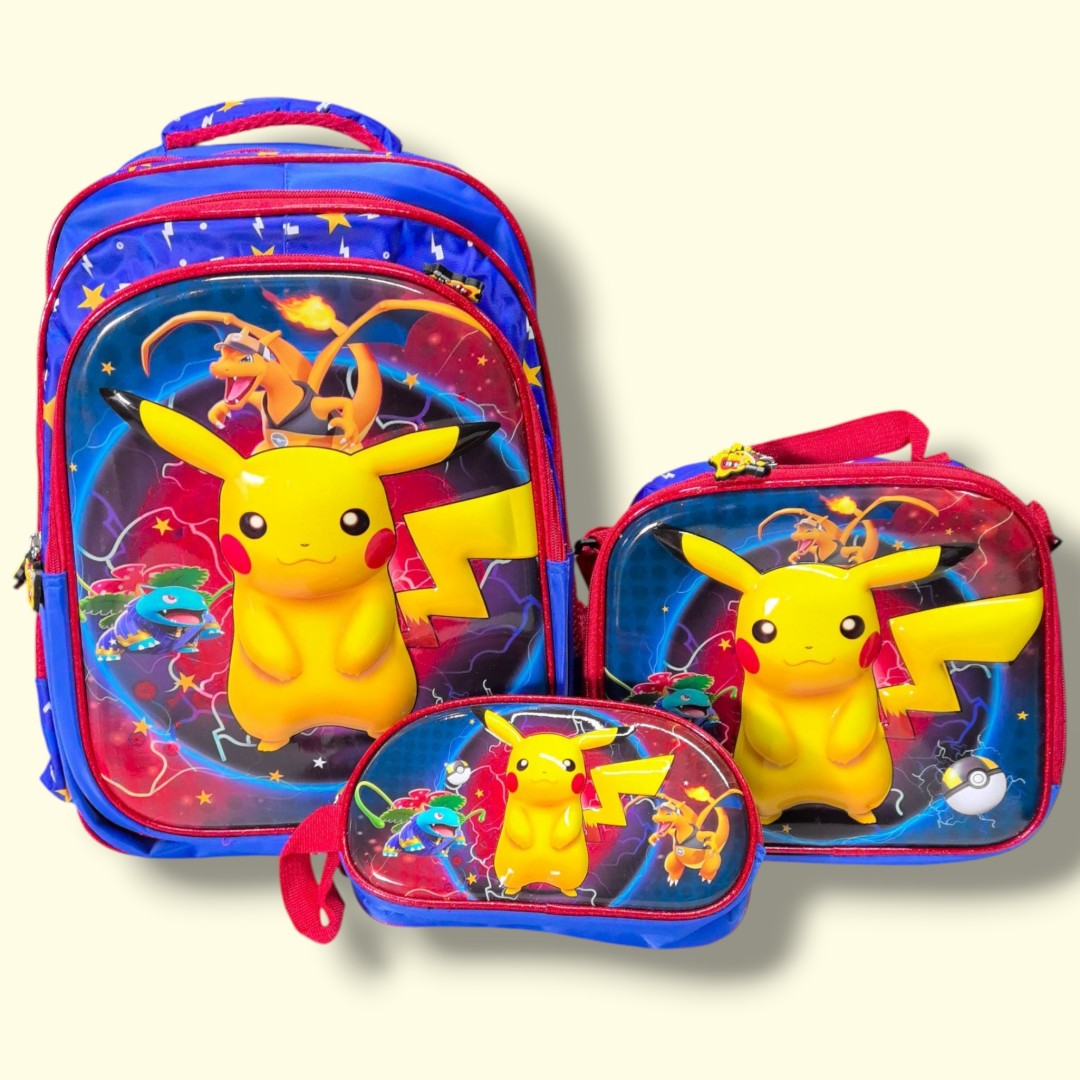 SALVEQUE+LONCHERA+CARTUCHERA 16PUL PERSONAJE 8