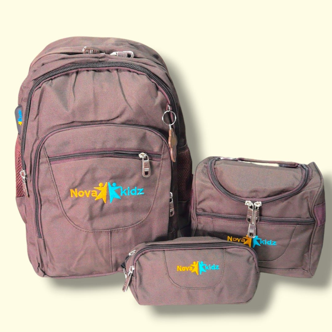 SALVEQUE+LONCHERA+CARTUCHERA 18PUL NOVA 19