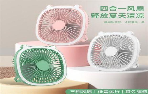 VETILADOR CON LUZ LED