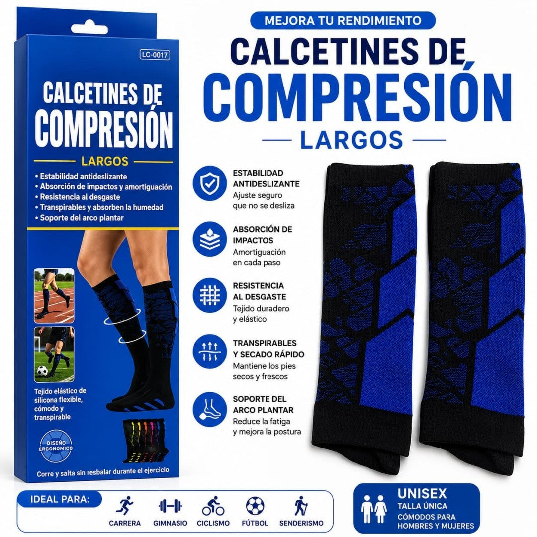 MEDIAS DEPORTIVAS DE COMPRESION LC-0017