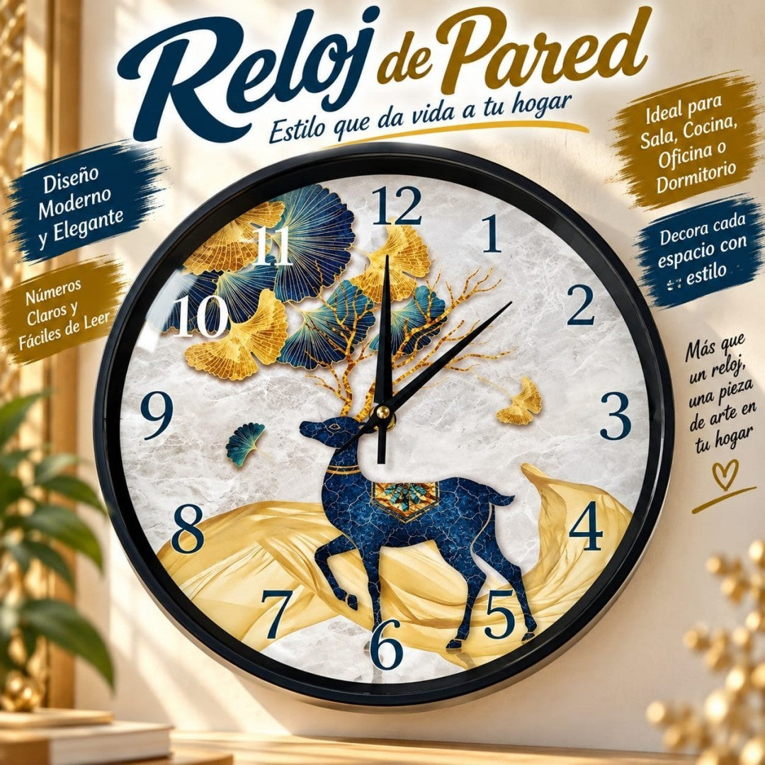 RELOJ PARED YS8081-12