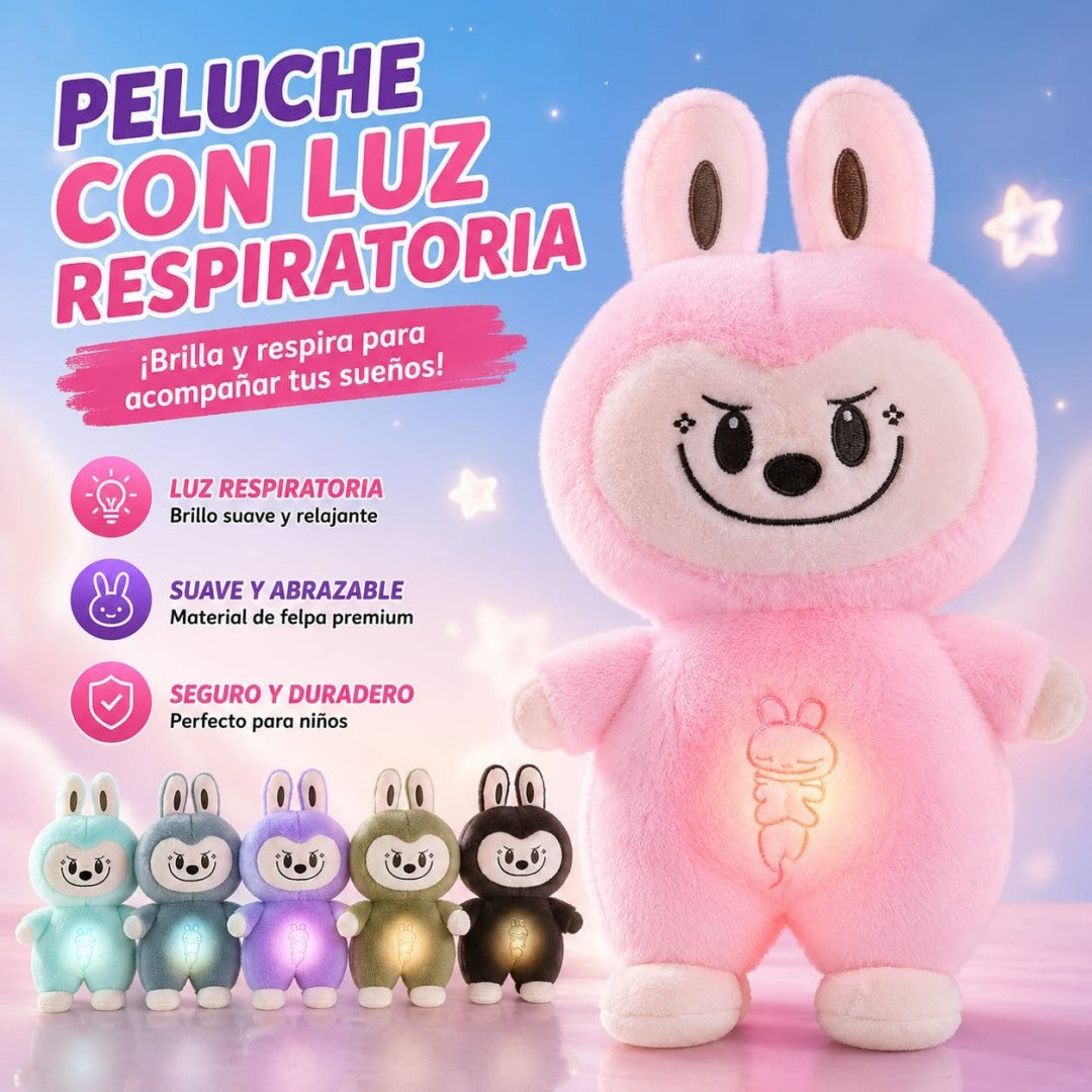 PELUCHE LABUBU RESPIRACION