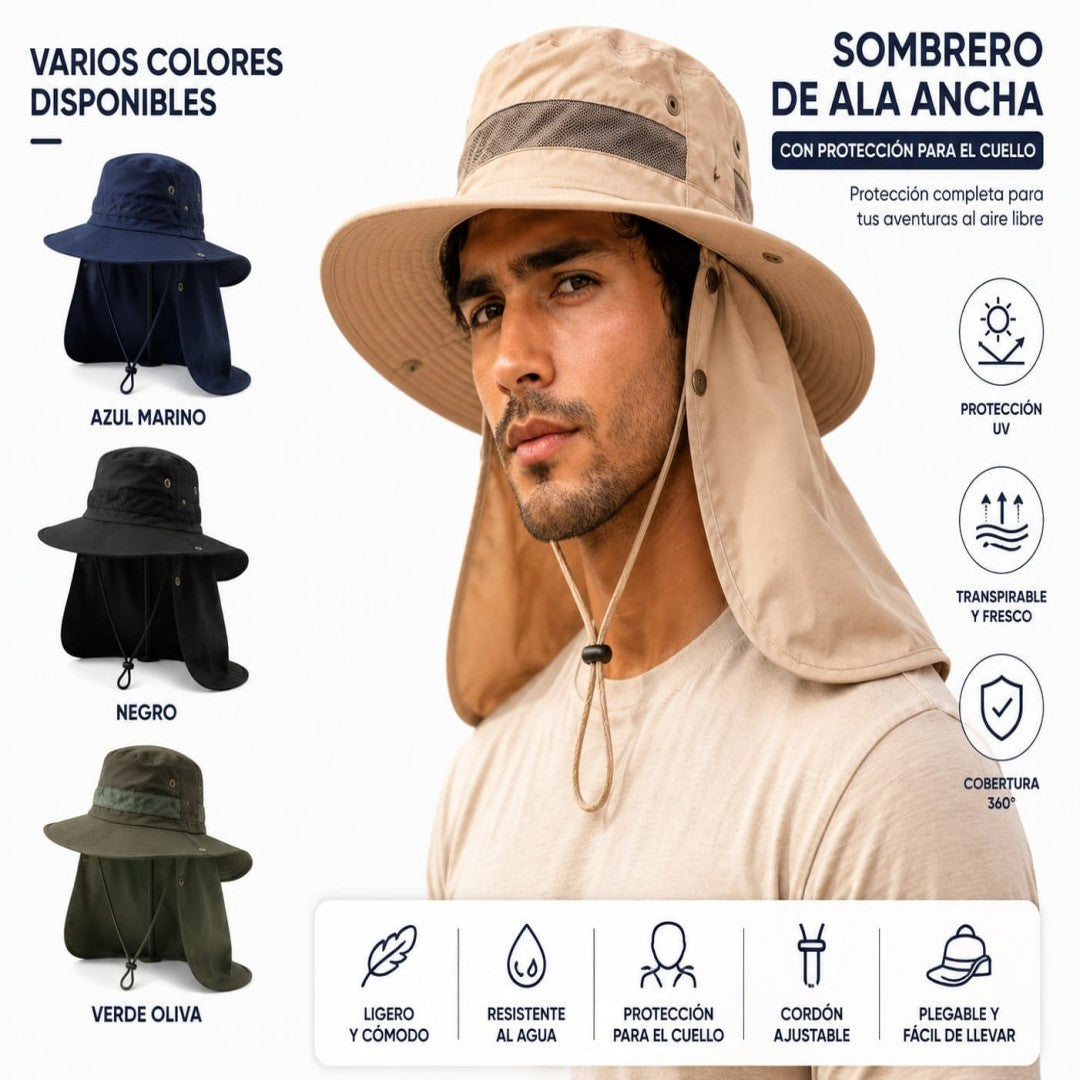 SOMBRERO TAPA CUELLO 353-1 LISO