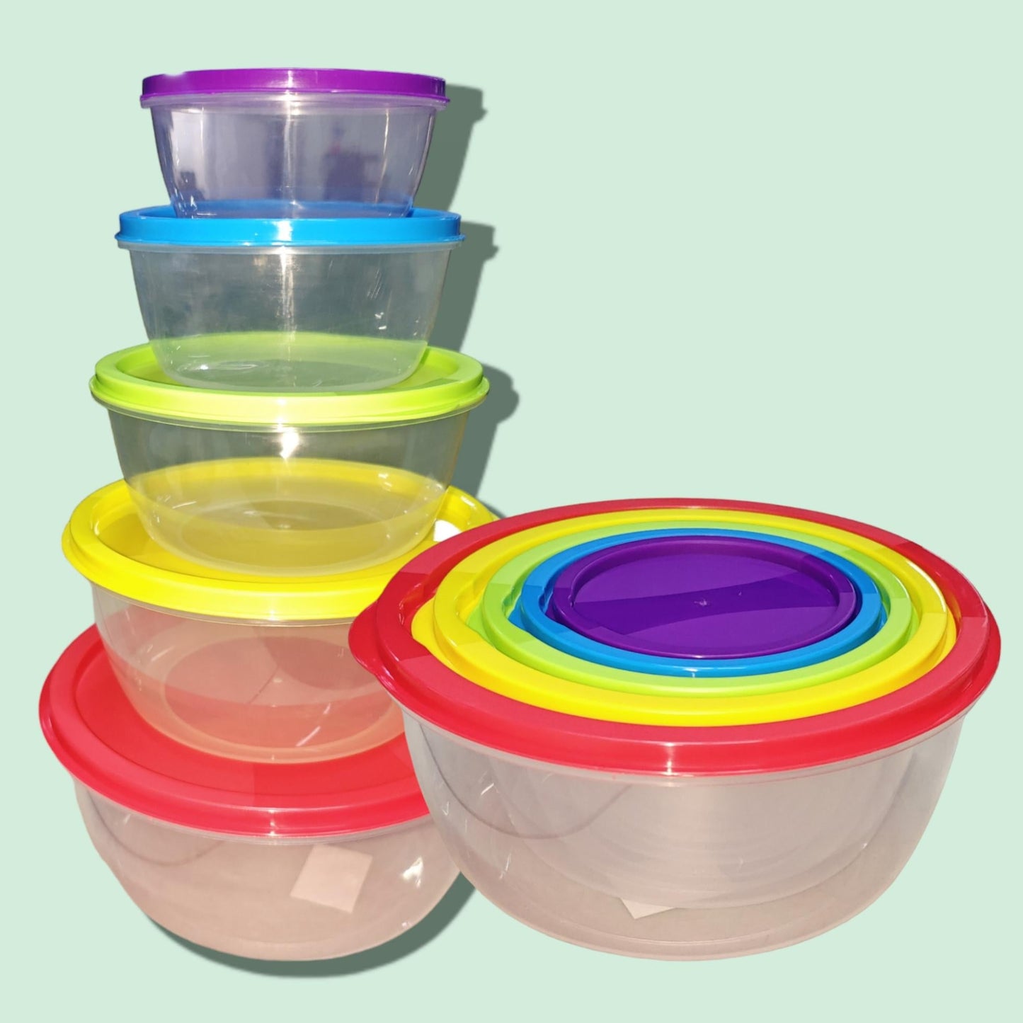 RECIPIENTE PVC 5PCS 8055