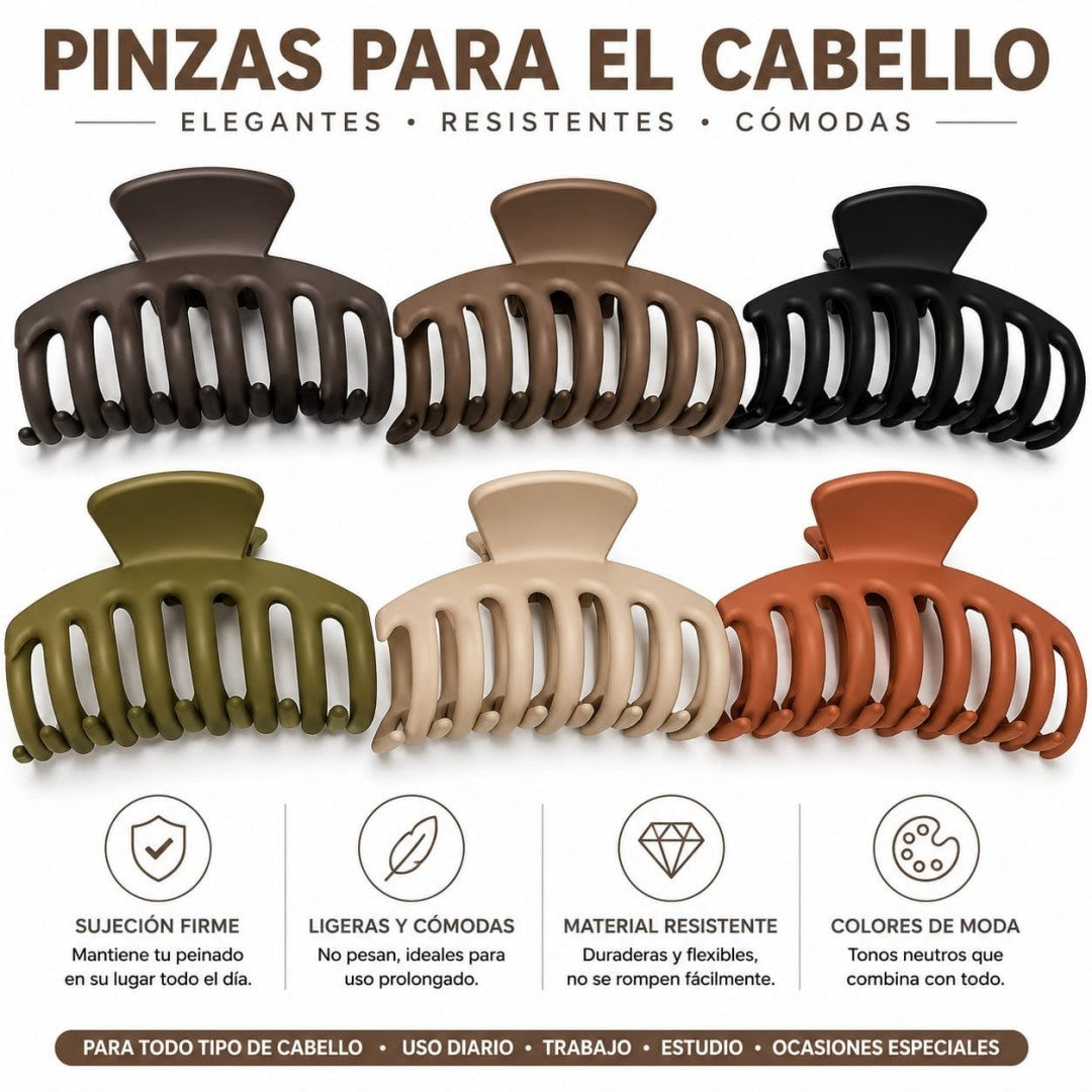 PINZA PARA CABELLO MATE TIBURON 6703