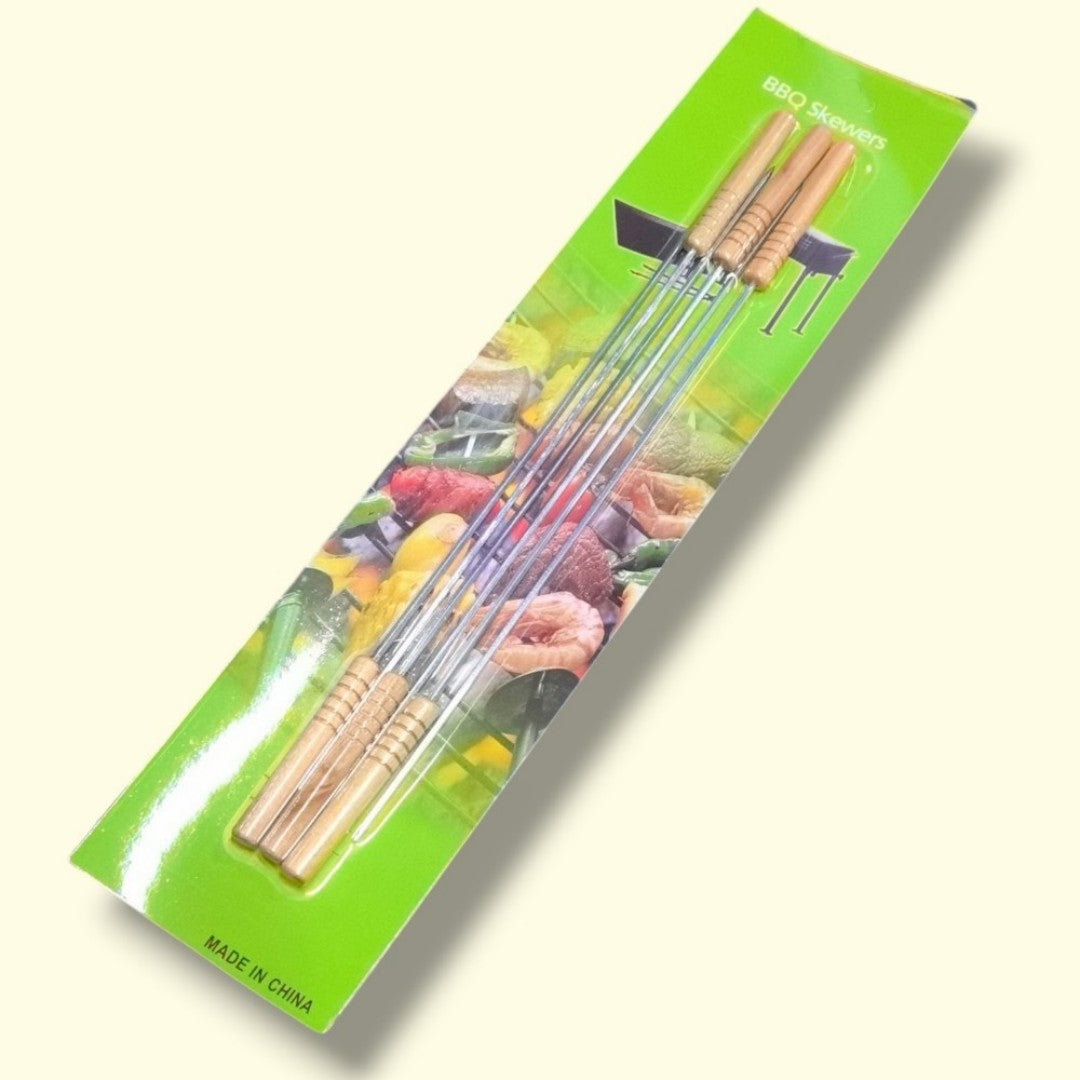 SET PINCHO METAL P\CARNE 6PCS