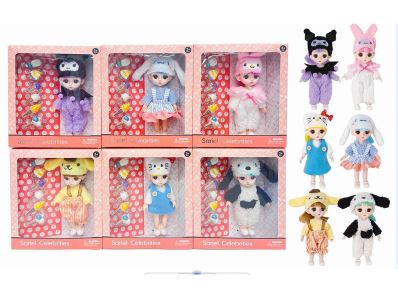 MUNECA KUROMI C/GORRO 737-2