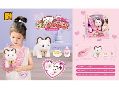 GATO JUGUETE C/BOLSO 933-91E