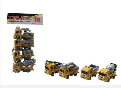 SET CARRO CONSTRUCCION 4PCS 868-3