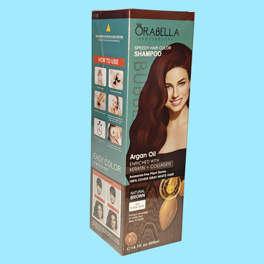 SHAMOO TINTE MARRON  ORABELLA K-301