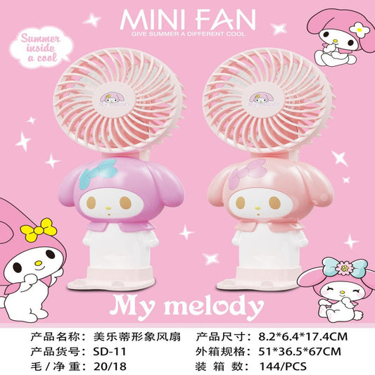 VENTILADOR MANO MELODY SD-11
