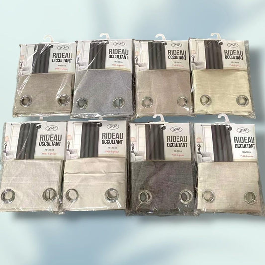 CORTINA VENTANA BLACKOUT 100% LW-1 1.4*2.6M