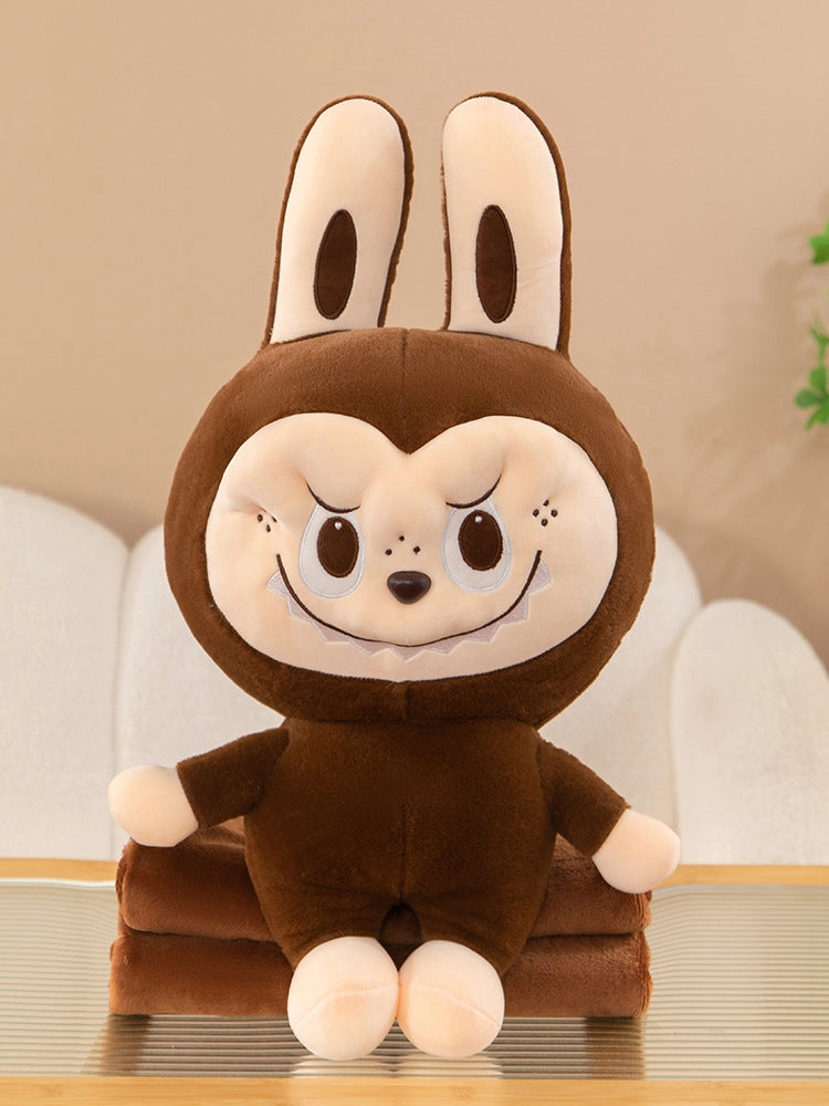 COBIJA ALMOHADA LABUBU GDE