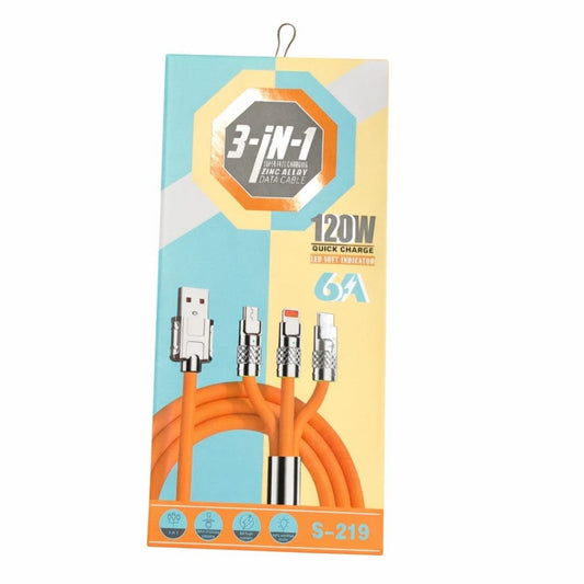 CABLE CELULAR 3EN1 S-219